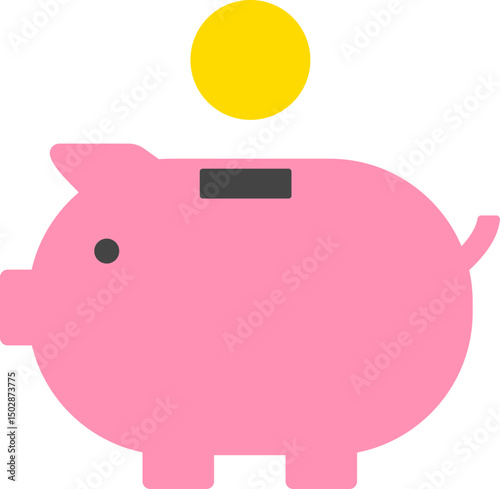 finance illustration on a white background   