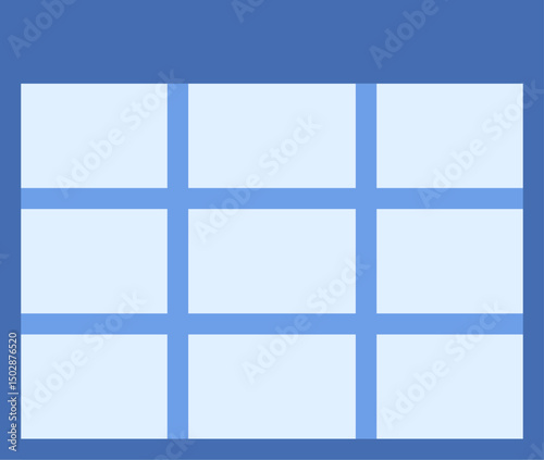 insert table illustration on a white background   