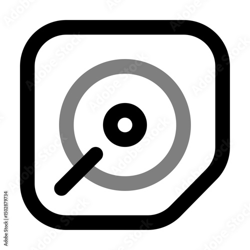 music audio party dj table turn illustration on a white background        