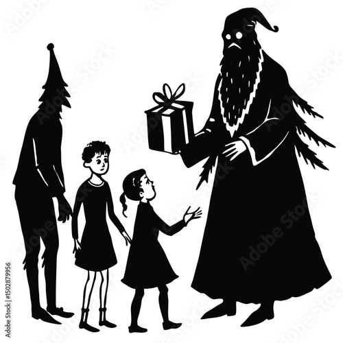 a family�s christmas traditions are disrupted when a surprise occurs
