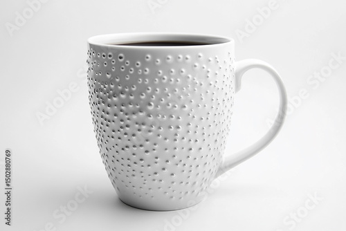 White Mug with Coffee