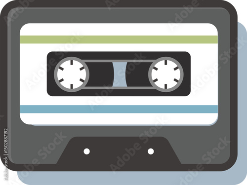 recording illustration on a white background        1189