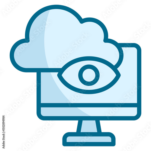 Cloud Monitoring Icon