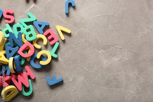 Many English letters on gre...