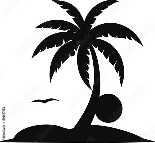 palm tree silhouette