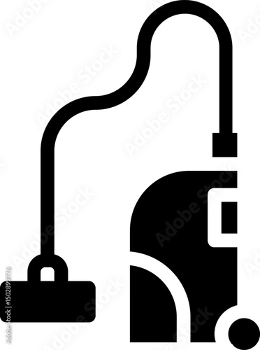 vacuum cleaner  illustration on a white background        