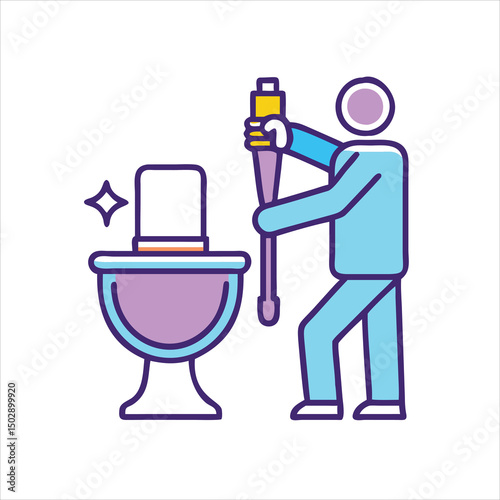 plumber with plunger