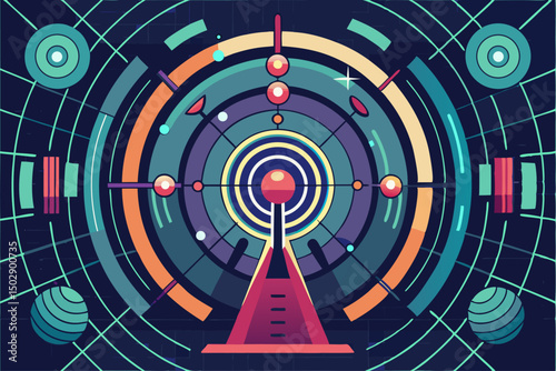 creative graphic projects. This high-resolution image offers a futuristic and stylish look suitable for both commercial and personal use.