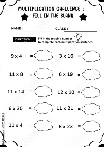 worksheet  Activities and math