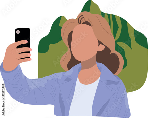 Selfie with Machu Picchu Peru.Capture timeless moments with selfies at iconic historical places across the globe.