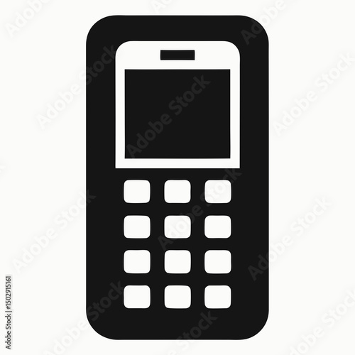 black mobile phone