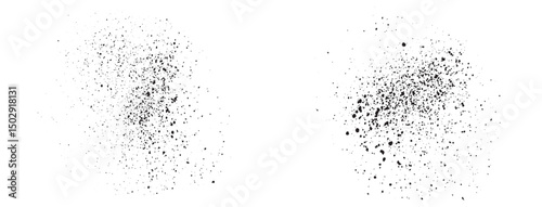 Bleeding black splash blood splatter background