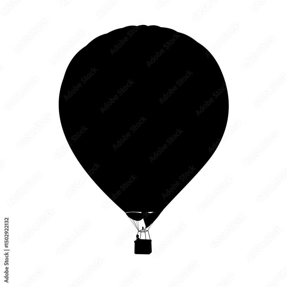 Obraz premium hot air balloon – vector illustration