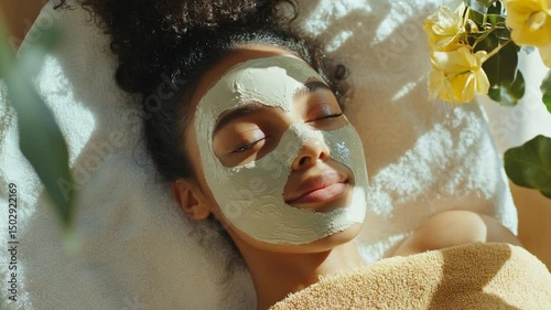  woman in spa