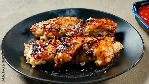 grilled chicken wings