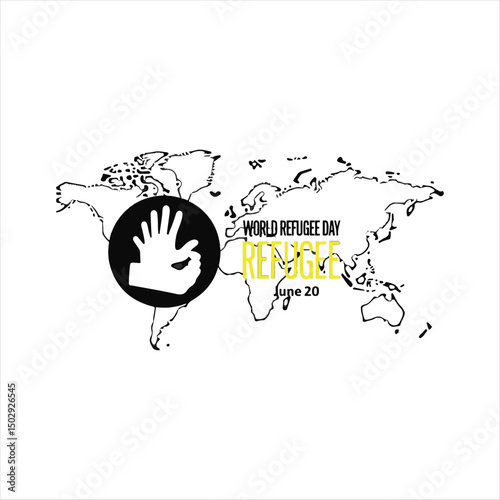 World Refugee Day Minimalist Design
Refugee Awareness Day Banner
Helping Hands Refugee Support Concept
Global Refugee Day Celebration
Humanitarian Support Refugee Poster