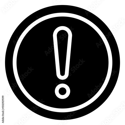 exclamation mark solid icon 