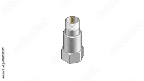 Industrial small form factor piezo-electric velocity transducer