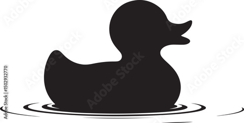 Silhouette of a Mummy Lying Down Bandaged