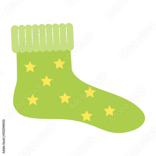 Cute Sock Illustration