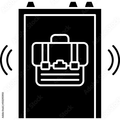 Luggage Scan Icon
