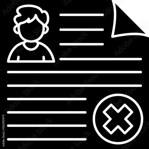 Denied Report Icon