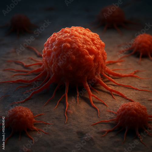 Cancer cell photo