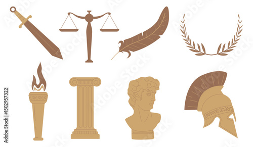 Ancient Greek Element Set