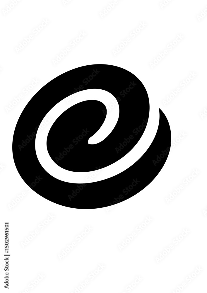 black and white abstract symbol black and white abstract symbol
