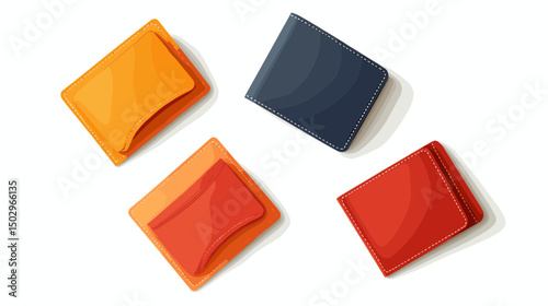 Colorful Geometric Shapes in Vibrant Tones on a Bright Background for Modern Art and Design