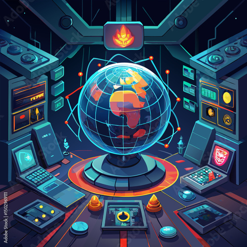 global communication concept