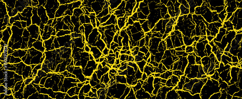 yellow and black grunge. Distress overlay texture. Abstract surface dust and rough dirty wall background concept. Worn, torn, weathered effect. Vectors eps 10