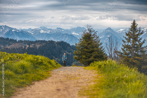 Wallpaper Mural Germany, Bavaria, Allgaeu, mountain view at Riedberger Horn Torontodigital.ca