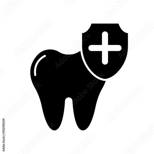 Icon a dental, isolated against a clean background.