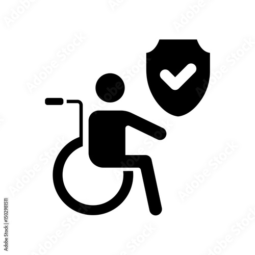 Icon a disability, isolated against a clean background.
