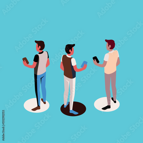 Vector cartoon illustration of a man and woman drinking wine, depicting a business concept drawing with people