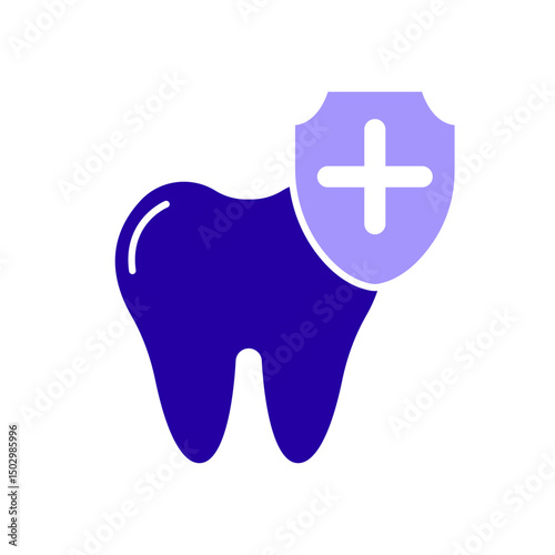 Icon a dental, isolated against a clean background.