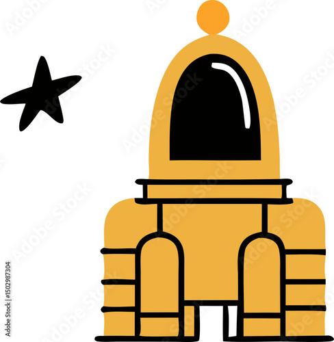 space and universe theme svg icon