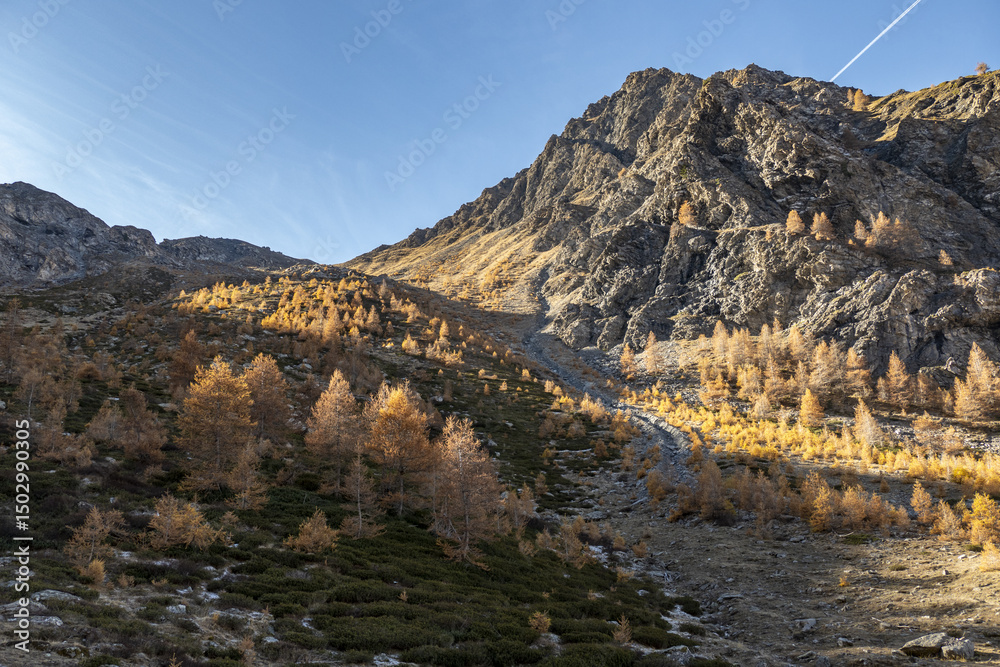 Fototapeta premium Sestrière, Piemonte (Italy)