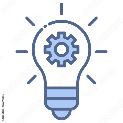Creativity Blue Icon