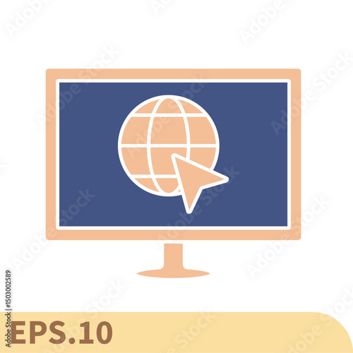 internet icons  symbol vector elements for infographic web