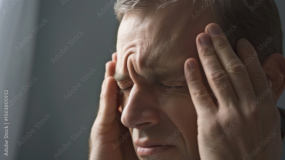 Fototapeta premium Neural Tinnitus: Decoding Central Nervous System Origins, Neuroplasticity, and Holistic Management Approaches