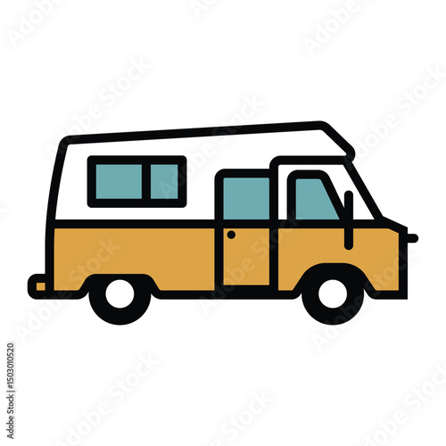 toy truck isolated on white background