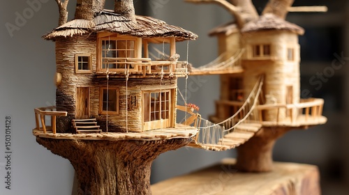 Beautiful and creative handmade tree house