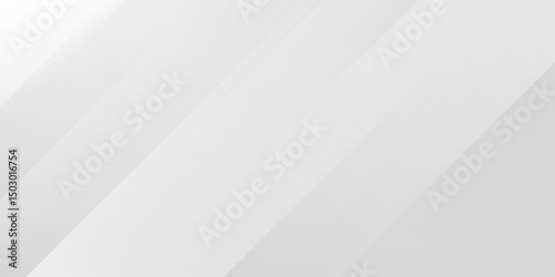 Abstract geometric white and gray color background. Vector illustration