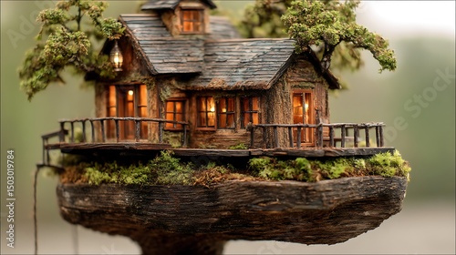 Beautiful and creative handmade tree house