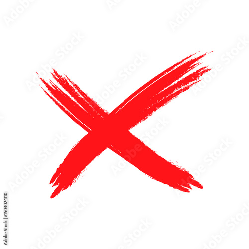red cross mark