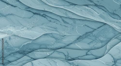 Wallpaper Mural Elegant layered abstract background featuring blue marble texture and gradients Torontodigital.ca