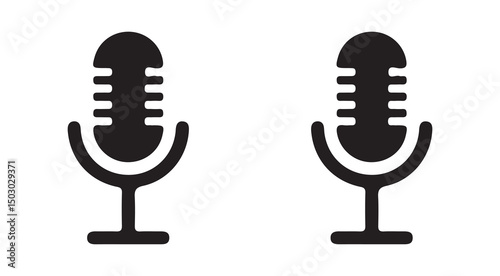 vector microphone icon