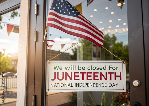 Business Closure Notice for Juneteenth National Independence Day 2025